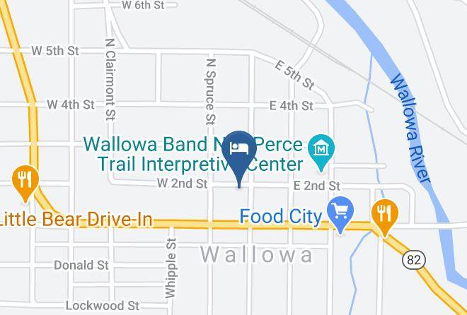 Wallowa - Mingo Motel Maps
