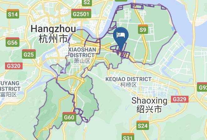 Hangzhou - Mingshe Hotel Maps