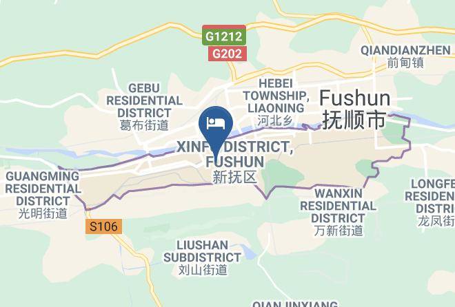 Fushun - Mingshi Business Hotel Maps