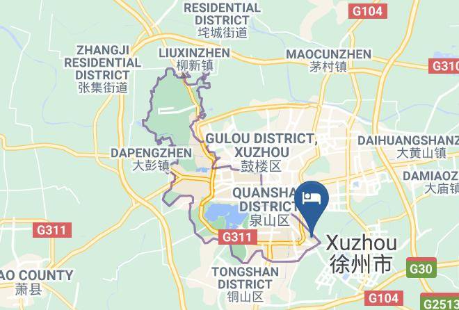 Xuzhou - Mingshi Holiday Business Hotel Maps