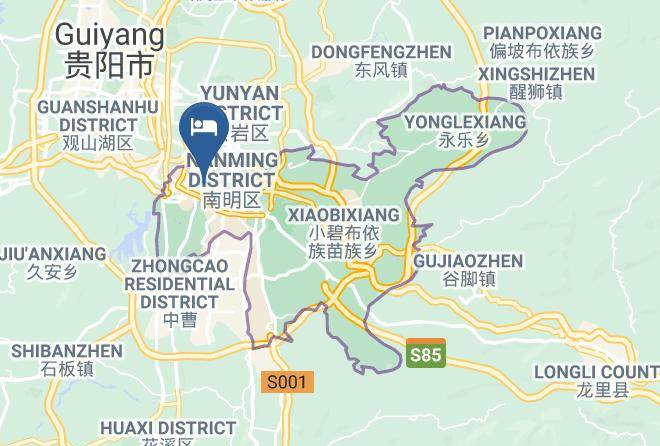 Guiyang - Mingshi Zhijia Fashion Hotel Maps