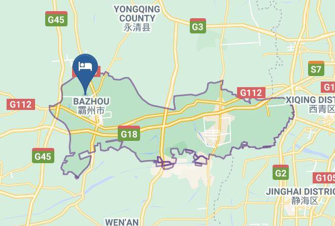 Langfang - Mingtang Sun Moon Lake Hot Spring Resort Maps