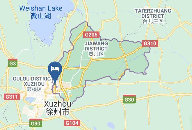 Xuzhou - Mingting Commercial Hotel Maps