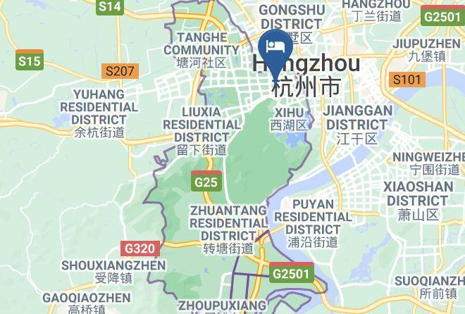 Hangzhou - Mingya Business Hotel Maps