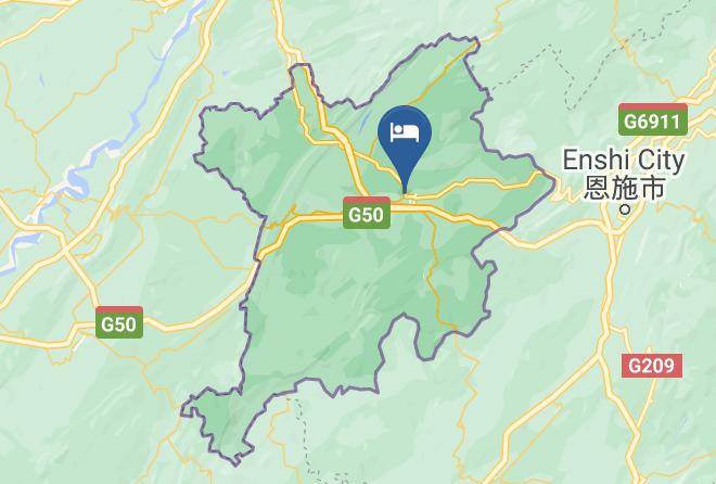 Enshi Aut Prefecture - Mingyu Lilai Hotel Maps