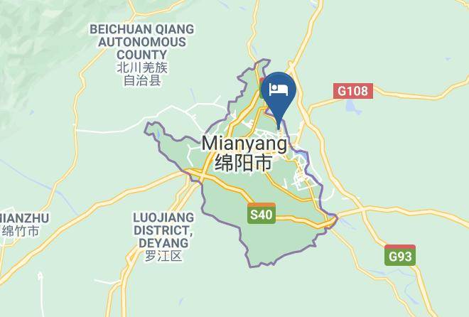 Mianyang - Mingyuan Business Hotel Maps