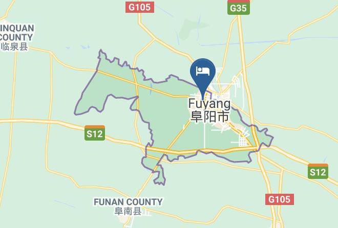 Fuyang - Mingyuan Hotel Maps