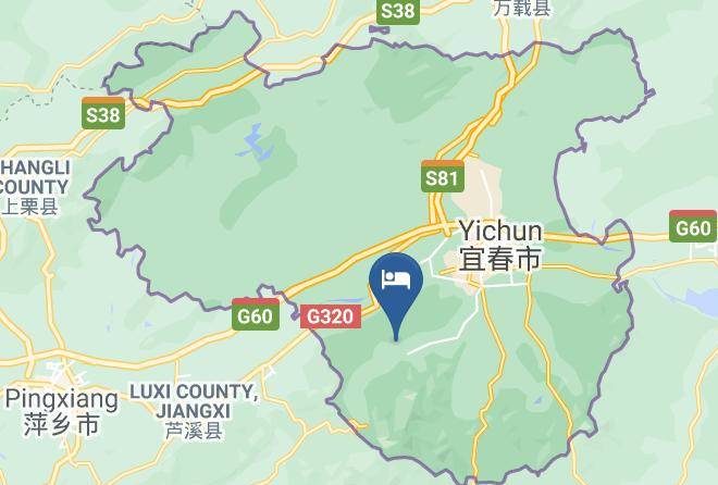 Mingyueshan Weijing International Hotspring Resort Hotel Map
