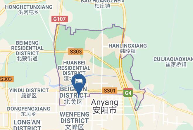 Anyang - Mingzhu Express Hotel Maps