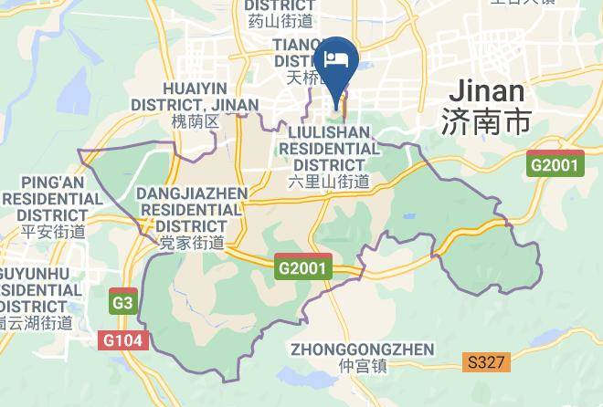 Ji Nan - Mingzuo Hotel Maps