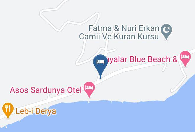 Ayvacik - Mini Efes Bufe Pansiyon Maps
