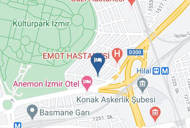 Konak - Mini Fuar Otel Maps