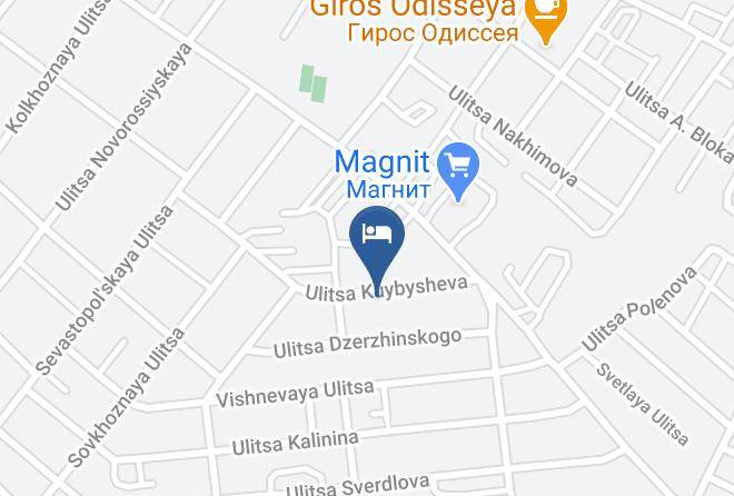 Gelendzhik - Mini Gostinica Na Kyibusheva Maps