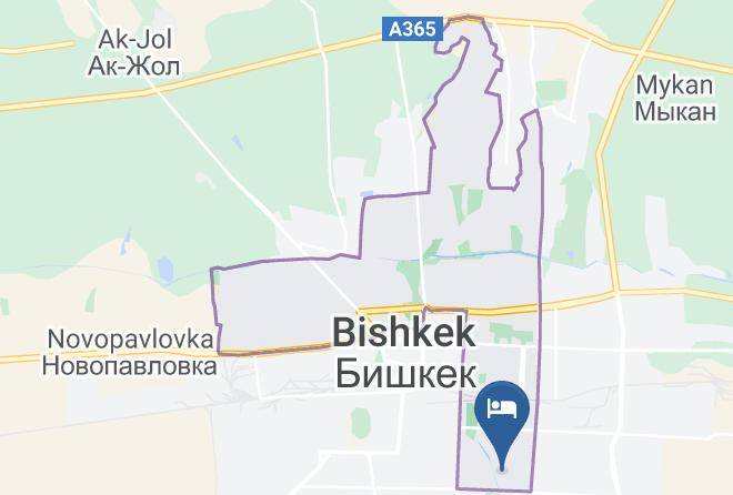 Bishkek - Mini Gostinitsa Bez Daty Maps