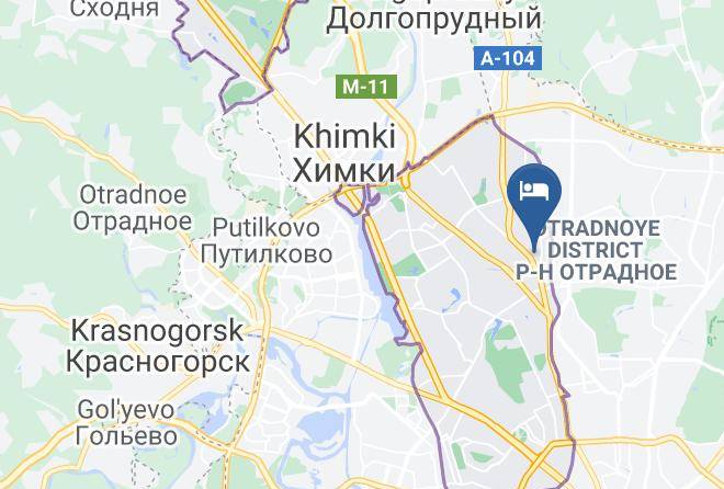 Mini Gostinitsa Komfort Map