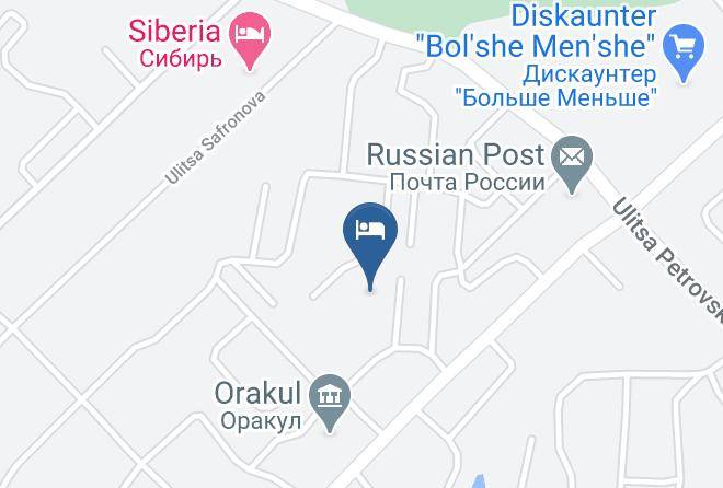 Yakutsk - Mini Gostinitsa Lider Maps