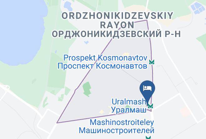 Yekaterinburg - Mini Gostinitsa Na Kuznetsova Maps