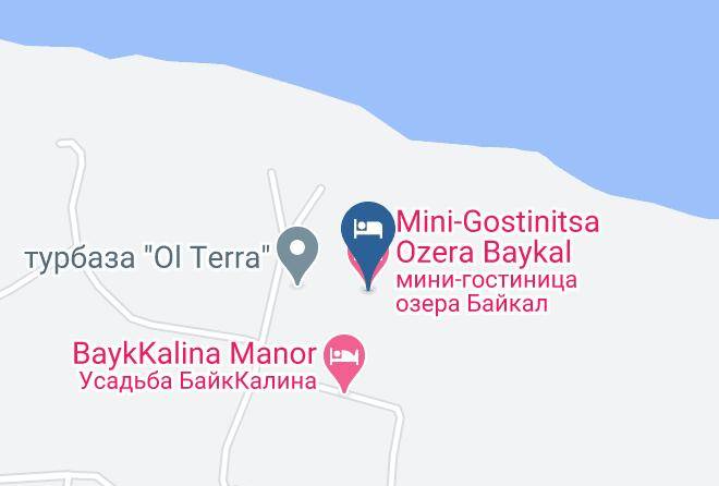 Slyudyansky District - Mini Gostinitsa Ozera Baykal Maps