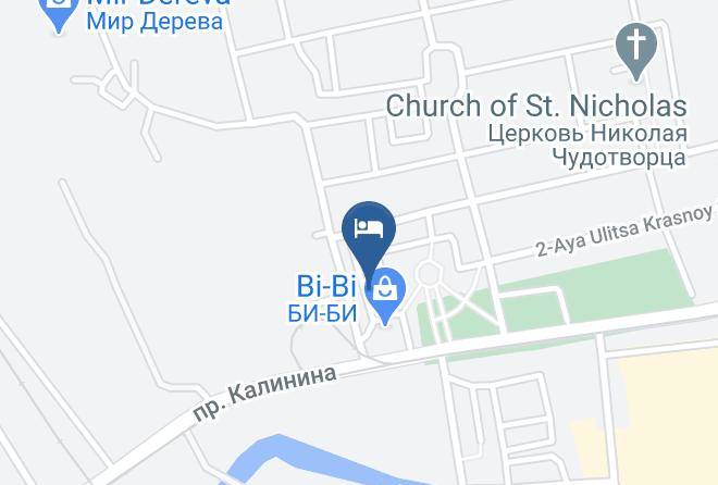 Mini Gostinitsa Proletarskaya Map