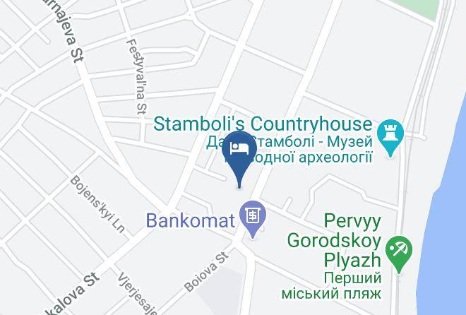 Feodosiya - Mini Gostinitsa Sms Yug Maps