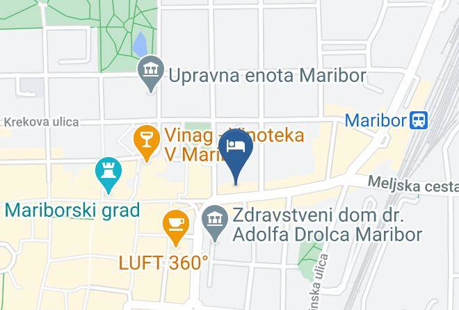 Maribor - Mini Student Dorm Maribor Center Maps