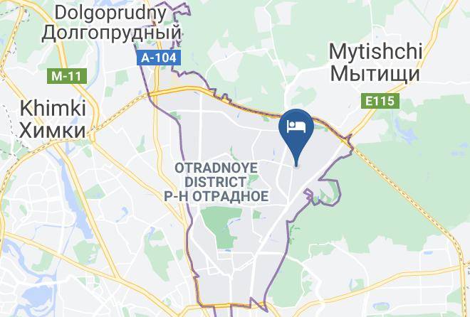 Moscow - Mini Hotel Arkada Maps