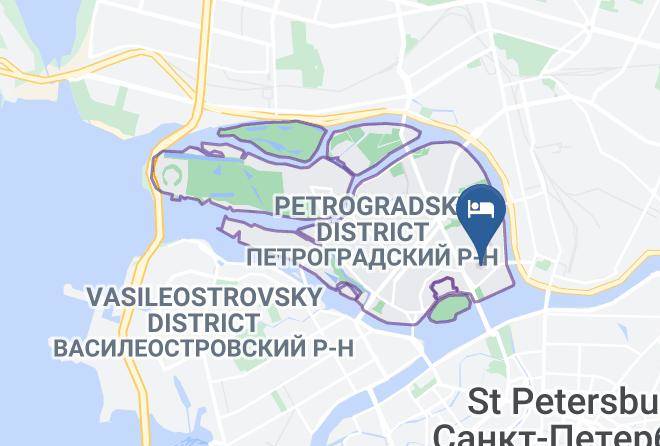 Saint Petersburg - Mini Hotel Asteri Maps