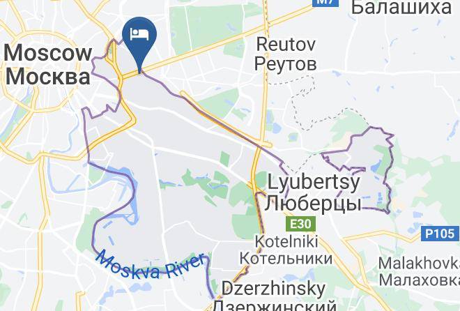 Mini Hotel Aviamotornaya Map