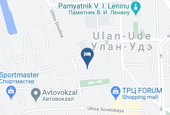 Ulan Ude - Mini Hotel Barkhat At Smolina Maps
