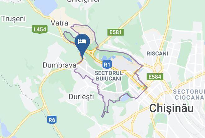 Chisinau - Mini Hotel Baza De Odihna Ciocirlia Maps