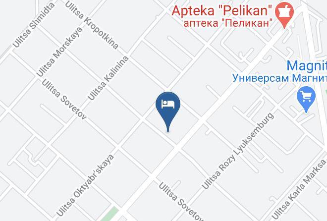 Yeysky District - Gostevoy Dom Bardin Khaus Maps