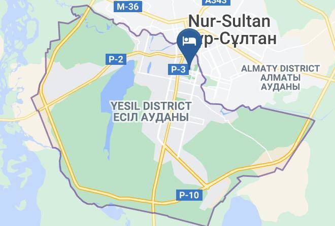 Nur Sultan - Mini Hotel Bereket Dip Maps