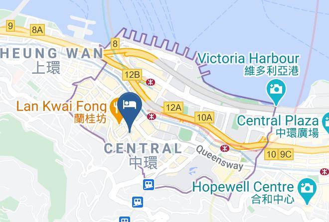 Central Western District - Mini Hotel Central Maps
