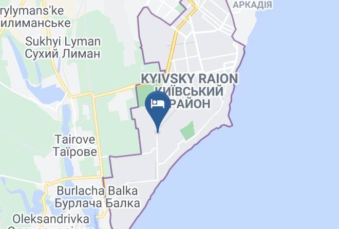 Ovidiopol Raion - Mini Hotel Chernomorka Maps