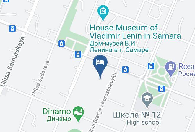 Samara - Mini Hotel Davo Del Kar Maps