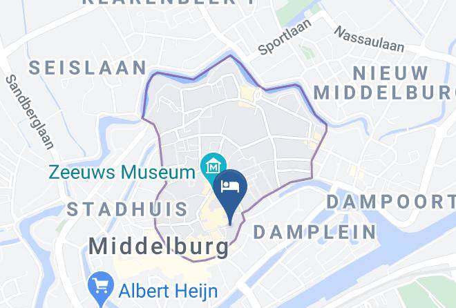 Middelburg - B&b De Kaepstander Maps