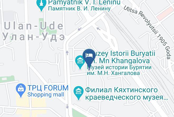Ulan Ude - Mini Hotel Delfin Maps