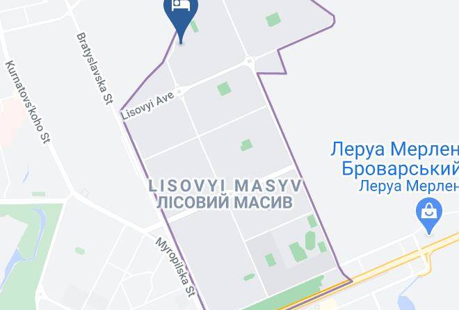 Kyiv - Mini Hotel Desna Kut Maps