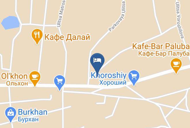 Olkhonsky District - Mini Hotel Diana Maps