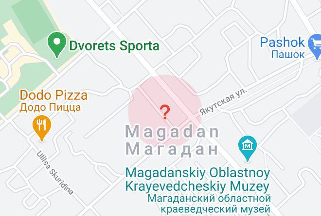 Magadan - Mini Hotel Econom Maps