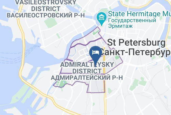 Saint Petersburg - Volkov Hotel Maps