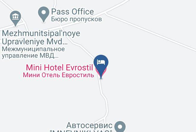 Odintsovsky District - Mini Hotel Evrostil Maps
