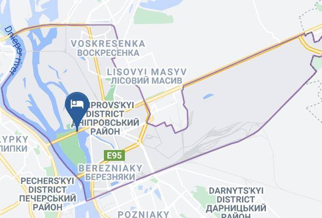Kyiv - Mini Hotel Fregat Maps