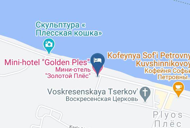 Privolzhsky District - Mini Hotel Golden Ples Maps
