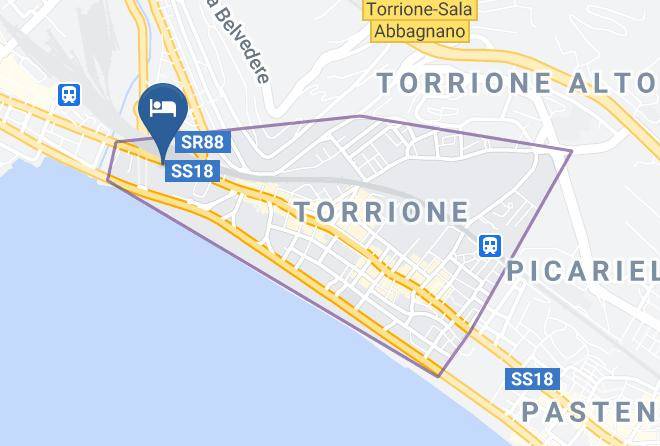 Salerno - Mini Hotel In City Sas & C Maps