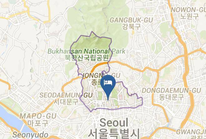 Jongnogu - Mini Hotel Insa Maps