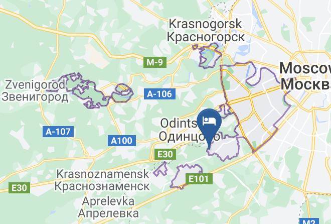 Moscow - Mini Hotel Iskona Maps