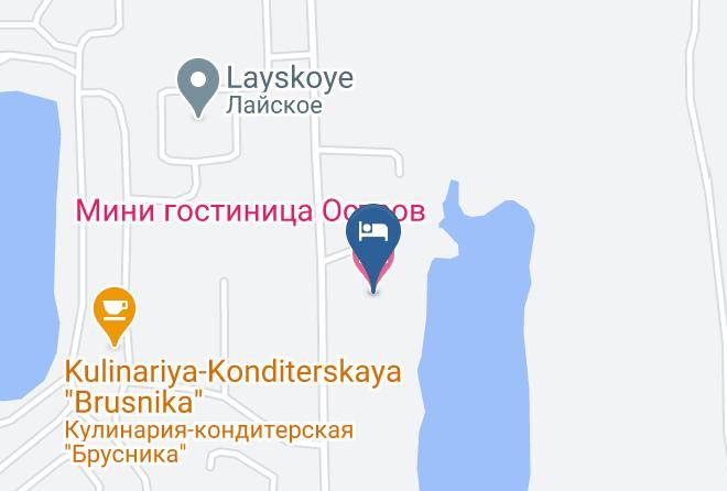 Severodvinsk - Mini Hotel Island Maps