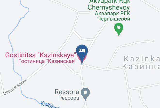Gostinitsa Kazinskaya Map