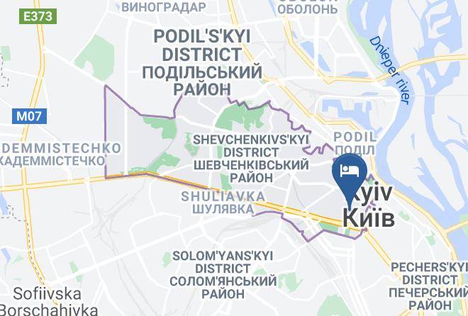 Kyiv - Mini Hotel Kievskiy Maps